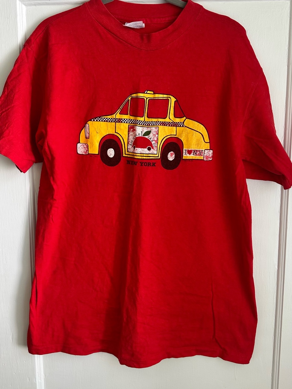 Vintage Red New York Taxi Tee